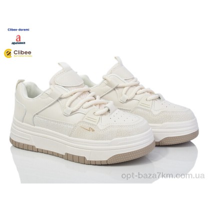Кроссовки женские "Clibee-Doremi" YF497P beige, (р.р. 36-41), Китай, от 8 шт. Кроссовки женские "Clibee-Doremi" YF497P beige, (р.р. 36-41), Китай, от 8 шт.