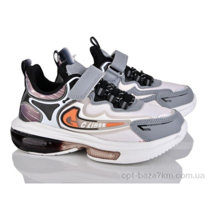 Кроссовки детские "Цветик" LC994 grey-orange, (р.р. 32-37), Китай, от 6 шт.
