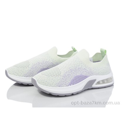 Кроссовки женские "Violeta" 92-35 green-purple, (р.р. 36-41), Китай, от 8 шт. Кроссовки женские "Violeta" 92-35 green-purple, (р.р. 36-41), Китай, от 8 шт.