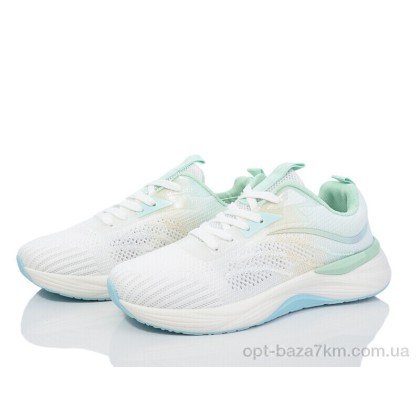Кроссовки женские "Violeta" 149-59 white-green, (р.р. 36-41), Китай, от 8 шт. Кроссовки женские "Violeta" 149-59 white-green, (р.р. 36-41), Китай, от 8 шт.