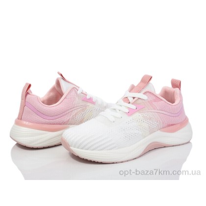 Кроссовки женские "Violeta" 149-59 white-pink, (р.р. 36-41), Китай, от 8 шт. Кроссовки женские "Violeta" 149-59 white-pink, (р.р. 36-41), Китай, от 8 шт.