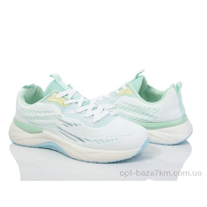 Кроссовки женские "Violeta" 149-58 white-green, (р.р. 36-41), Китай, от 8 шт. Кроссовки женские "Violeta" 149-58 white-green, (р.р. 36-41), Китай, от 8 шт.