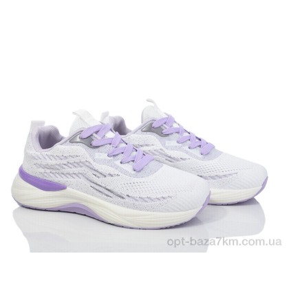 Кроссовки женские "Violeta" 149-58 white-purple, (р.р. 36-41), Китай, от 8 шт. Кроссовки женские "Violeta" 149-58 white-purple, (р.р. 36-41), Китай, от 8 шт.