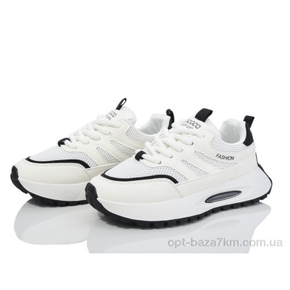Кроссовки женские "Violeta" 176-43-4 white-black, (р.р. 36-41), Китай, от 8 шт. Кроссовки женские "Violeta" 176-43-4 white-black, (р.р. 36-41), Китай, от 8 шт.
