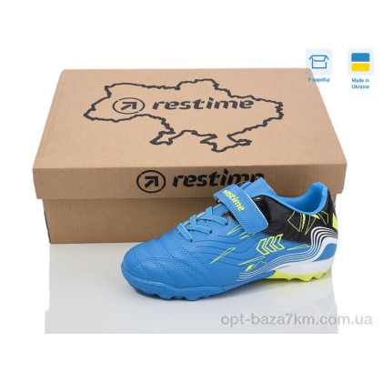 Футбольная обувь детская "Restime" DD024137-1 blue-black, (р.р. 31-35), Украина, от 16 шт. Футбольная обувь детская "Restime" DD024137-1 blue-black, (р.р. 31-35), Украина, от 16 шт.