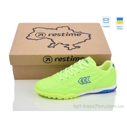 Футбольная обувь детская "Restime" DW024133-1 lime-royal, (р.р. 36-40), Украина, от 8 шт. Футбольная обувь детская "Restime" DW024133-1 lime-royal, (р.р. 36-40), Украина, от 8 шт.