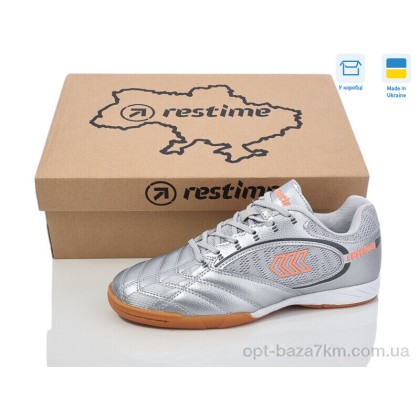 Футбольная обувь детская "Restime" DW024139 silver-orange, (р.р. 36-40), Украина, от 8 шт. Футбольная обувь детская "Restime" DW024139 silver-orange, (р.р. 36-40), Украина, от 8 шт.