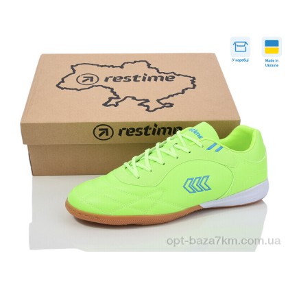 Футбольная обувь мужская "Restime" DM024123 lime, (р.р. 41-45), Украина, от 8 шт. Футбольная обувь мужская "Restime" DM024123 lime, (р.р. 41-45), Украина, от 8 шт.
