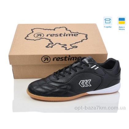 Футбольная обувь мужская "Restime" DM024123 black, (р.р. 41-45), Украина, от 8 шт. Футбольная обувь мужская "Restime" DM024123 black, (р.р. 41-45), Украина, от 8 шт.