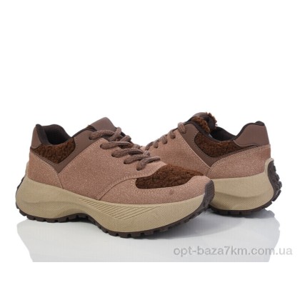 Кроссовки женские "Violeta" 9-757 (9-781) brown, (р.р. 36-41), Китай, от 8 шт.