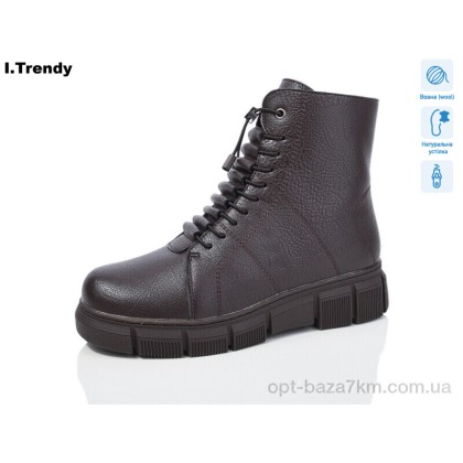Ботинки женские "Trendy" DH2582-5, (р.р. 37-42), Китай, от 6 шт. Ботинки женские "Trendy" DH2582-5, (р.р. 37-42), Китай, от 6 шт.