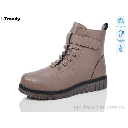 Ботинки женские "Trendy" C918-3, (р.р. 37-42), Китай, от 6 шт. Ботинки женские "Trendy" C918-3, (р.р. 37-42), Китай, от 6 шт.