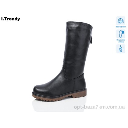 Чоботи жіночі "Trendy" DH32-1, (р.р. 37-42), Китай, від 6 шт.