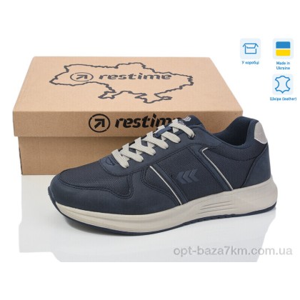 Кроссовки мужские "Restime" EM024354 navy, (р.р. 41-45), Украина, от 8 шт. Кроссовки мужские "Restime" EM024354 navy, (р.р. 41-45), Украина, от 8 шт.