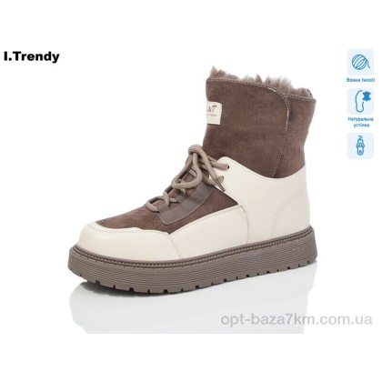 Ботинки женские "Trendy" DH3551-19, (р.р. 37-42), Китай, от 6 шт. Ботинки женские "Trendy" DH3551-19, (р.р. 37-42), Китай, от 6 шт.