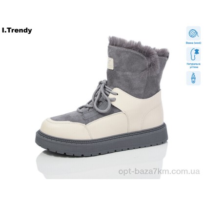 Ботинки женские "Trendy" DH3551-30, (р.р. 37-42), Китай, от 6 шт. Ботинки женские "Trendy" DH3551-30, (р.р. 37-42), Китай, от 6 шт.