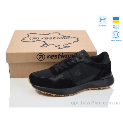 Кроссовки мужские "Restime" JM024369 black, (р.р. 41-45), Украина, от 8 шт. Кроссовки мужские "Restime" JM024369 black, (р.р. 41-45), Украина, от 8 шт.