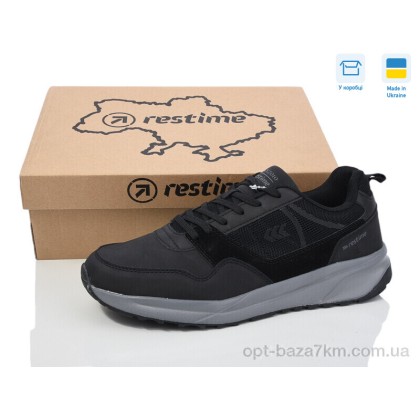 Кроссовки мужские "Restime" EM024350 black, (р.р. 41-45), Украина, от 8 шт. Кроссовки мужские "Restime" EM024350 black, (р.р. 41-45), Украина, от 8 шт.