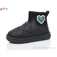 Угги детские "Yalike" A1006-4 black, (р.р. 31-35), Китай, от 8 шт.