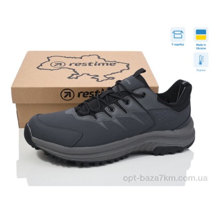 Кроссовки мужские "Restime" TG024463 d.grey термо, (р.р. 46-49), Украина, от 6 шт. Кроссовки мужские "Restime" TG024463 d.grey термо, (р.р. 46-49), Украина, от 6 шт.