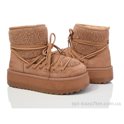 Угги женские "Violeta" 20-1063-3 camel, (р.р. 36-41), Китай, от 8 шт.