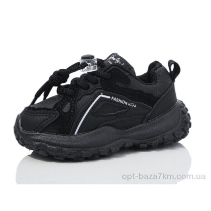 Кроссовки детские "ASHIGULI" 691-1black, (р.р. 21-25), Китай, от 10 шт.