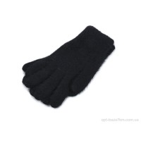 Перчатки женские "RuBi" 7117 black, (р.р. 6,5-8,5), Китай, от 12 шт.