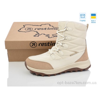 Ботинки женские "Restime" AWZ24305 beige, (р.р. 36-41), Украина, от 8 шт. Ботинки женские "Restime" AWZ24305 beige, (р.р. 36-41), Украина, от 8 шт.