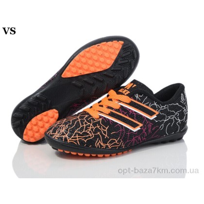 Футбольная обувь детская "VS" N028 black (31-35), (р.р. 31-35), Турция, от 8 шт. Футбольная обувь детская "VS" N028 black (31-35), (р.р. 31-35), Турция, от 8 шт.