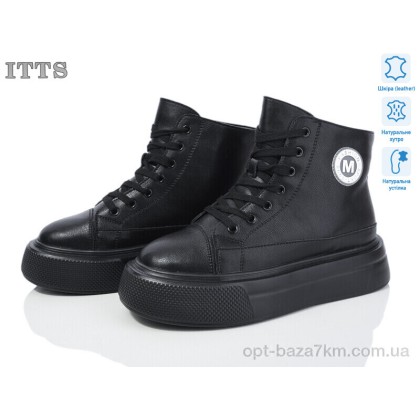 Ботинки женские "ITTS" K008-6, (р.р. 36-41), Китай, от 6 шт. Ботинки женские "ITTS" K008-6, (р.р. 36-41), Китай, от 6 шт.