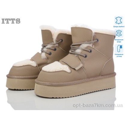 Ботинки женские "ITTS" A1807C, (р.р. 37-41), Китай, от 6 шт.