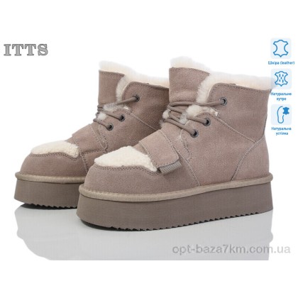 Ботинки женские "ITTS" A1807-13, (р.р. 37-41), Китай, от 6 шт.