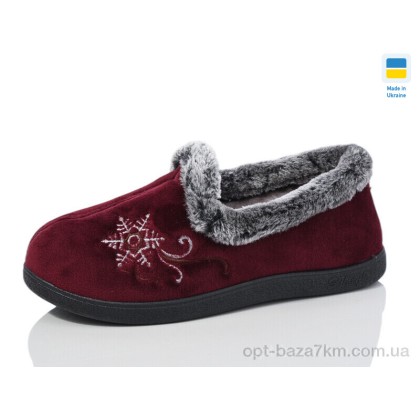 Тапки женские "Lot Shoes" 2202 бордо, (р.р. 37-42), Украина, от 6 шт. Тапки женские "Lot Shoes" 2202 бордо, (р.р. 37-42), Украина, от 6 шт.