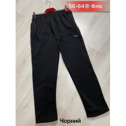 Спортивні чоловічі штани 06 черный прямые ФЛИС "NK", (р.р. 56-64), батал Украина, от 5 шт. Спортивні чоловічі штани 06 черный прямые ФЛИС "NK", (р.р. 56-64), батал Украина, от 5 шт.